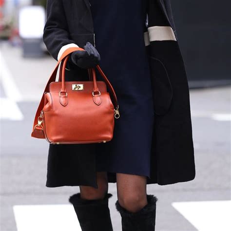 hermes toolbox bags and outfits|hermes bag size.